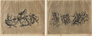 Çocuklar ve Eşek ile Bacchanal by Jean Baptiste Carpeaux