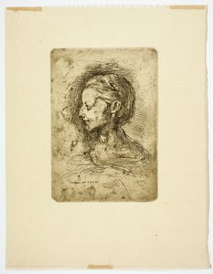 kadın kafa by Jean Baptiste Carpeaux