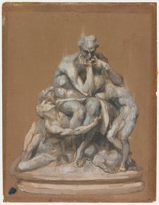 Heykel Ugolino ve Çocukları İçin Çalışma