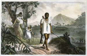 Amazon Kızılderilileri peşinde by Jean Baptiste Debret