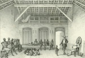 Köle satan dükkan, 1835.