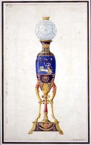 Porselen Lamba Tasarımı by Jean Baptiste Dedeban