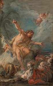 Vaftizci Yahya Çölde Vaaz Eder, 175864. by Jean Baptiste Deshays