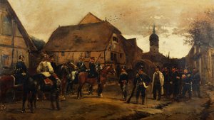 Yakalama, 1878 by Jean Baptiste Edouard Detaille