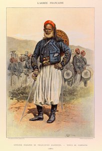 Bir Ostiak Kadın, Sibirya by Jean Baptiste Edouard Detaille