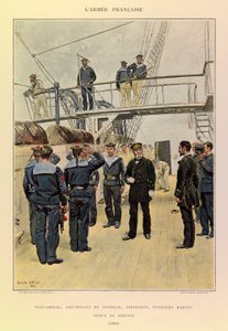 "The Heros of the Siecle" kitabından alınan çizim, Dick de Lonlay