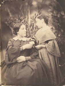 Kadın ve Çocuk Portresi, 1855.