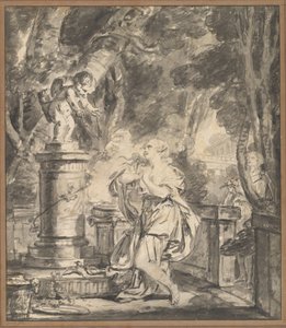 Aşk için fedakarlık by Jean Baptiste Greuze