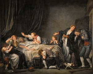 Babaların Laneti: Oğul Cezalandırıldı by Jean Baptiste Greuze