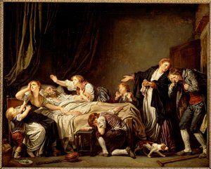 Oğul Cezalandırıldı (tuval üzerine yağlı boya by Jean Baptiste Greuze