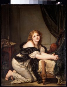 Sabah namazı (tuval üzerine yağlı boya by Jean Baptiste Greuze