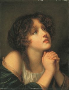 Dua Eden Genç Kız by Jean Baptiste Greuze