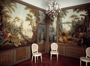 Jean Baptiste Huet (1745-1811) tarafından gerçekleştirilen Salon dearteau