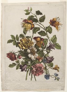 Buket by Jean Baptiste I Monnoyer