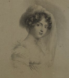 Mme. Horace Vernet by Jean-Baptiste Isabey