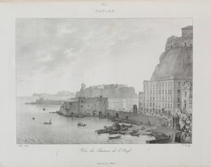 1822'de İtalya'ya Yolculuk by Jean-Baptiste Isabey