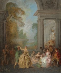 Bir Pavyondaki Dansçılar, 1720