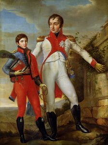 Louis Bonaparte (1778-1846) Hollanda Kralı ve Louis Napoleon (1804-31) Hollanda Veliahtı, c.1806