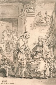 Dokunma, 1775. by Jean Baptiste Le Prince