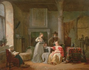 Kreş Sahnesi by Jean Baptiste Mallet