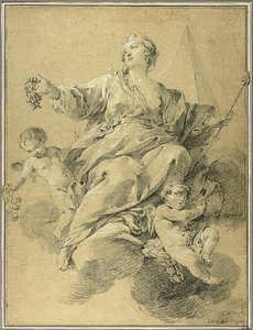 Zafer Alegorisi by Jean Baptiste Marie Pierre