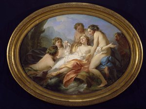 Naiads tarafından kurtarılan Psyche, 1750.