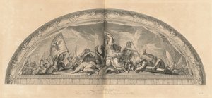 Almanya, Kral Odalarının yanındaki Savaş Salonunun Merkezi (Almanya, Kral Odalarının yanındaki Savaş Salonunun Merkezi) [pl. 37]
