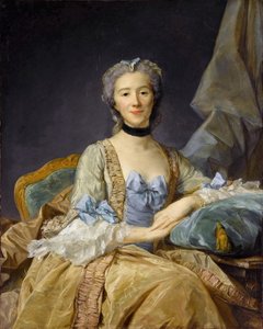 Madam de Sorquainville by Jean Baptiste Perronneau