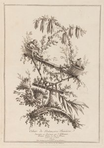 Çin Salıncakları Defter by Jean Baptiste Pillement