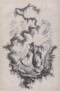 Chinoiserie Süsleme Baskısı, 1755. by Jean Baptiste Pillement