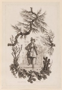 Dal Altında Şekil by Jean Baptiste Pillement