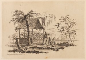 Uçurtma Uçan Figürler by Jean Baptiste Pillement