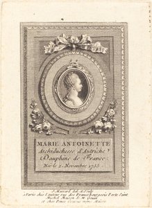 Marie Antoinette by Jean Baptiste Raphael Urbain Massard