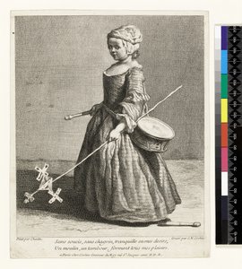 Charles Nicolas Cochin I (1688-1754) 1738 tarafından oyulmuş Genç Asker, (gravür ve gravür) by Jean Baptiste Simeon (after) Chardin