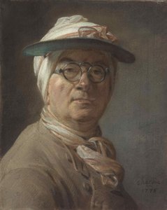 Siperli Otoportre, 1775. by Jean Baptiste Simeon Chardin