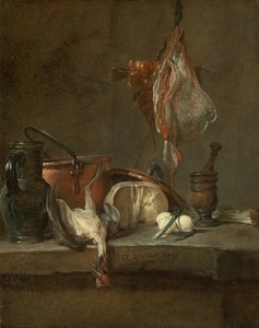 Işın ve Soğan Sepeti ile Natürmort, 1731