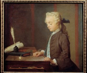 Toton Çocuk. Auguste Gabriel Godefroy (1728-1813) Toton oynayan bir çocuk, bir tür top gibi döndürülmüş dört yüze sahip. Jean Baptiste Simeon Chardin