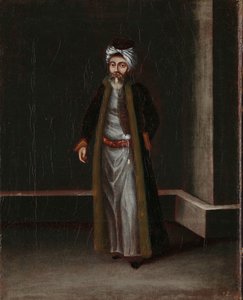 Bir Yahudi Para Değiştirici by Jean Baptiste Vanmour (workshop of)