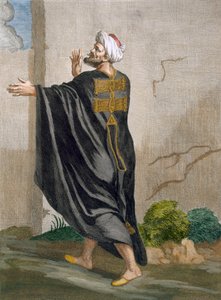 Berberi, Charles de Ferriol tarafından 'Levant'ın Farklı Uluslarını Temsil Eden Yüz Baskı Koleksiyonu'ndan plaka 95, B. Baron tarafından oyulmuş, 1707-08 by Jean Baptiste Vanmour