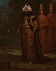 Sultan Ahmet E by Jean Baptiste Vanmour