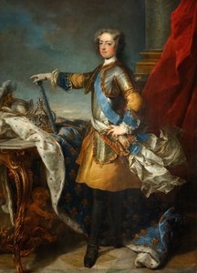 Kral Louis XV 1710-1774, yaklaşık 1723-1724 portresi by Jean Baptiste van Loo