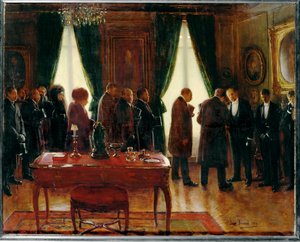 Dul (tuval üzerine resim) by Jean Beraud