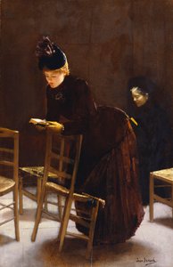 dua eden kadın by Jean Beraud