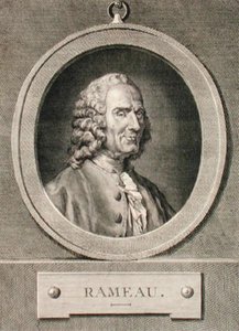 Benoist tarafından oyulmuş Jean Philippe Rameau (1683-1764) portresi (gravür) by Jean Bernard (after) Restout