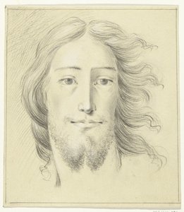 Bir adamın başı (Mesih?) by Jean Bernard
