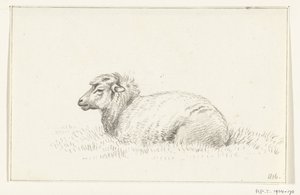 Yalancı koyun, sola by Jean Bernard