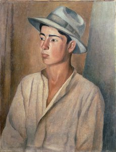 şapkalı adam by Jean Berque