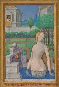 Louis XII Saatlerinden Bathsheba Yıkanması