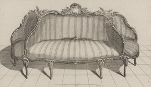 Sofa à Jouë, 1770