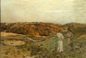 Tobias ve Melek, 1878 by Jean Charles Cazin